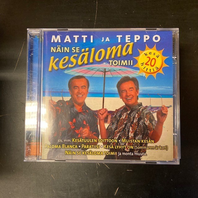 Matti ja Teppo - Näin se kesäloma toimii CD