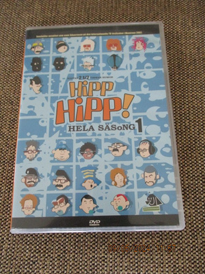 HIPPHIPP! - HELA SESONG 1 & 2 (2 x DVD)