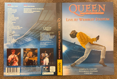 QUEEN - LIVE AT WEMBLEY STADIUM (2 DVD) MUKANA VIHKO