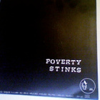 POVERTY STINKS :: PARANOID / POVERTY STINKS::VINYYLI 7" 1990 - pikkukuva 2