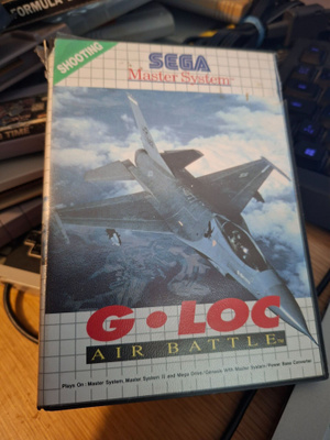 Sega Master System G-Loc Air Battle, ei ohjeita