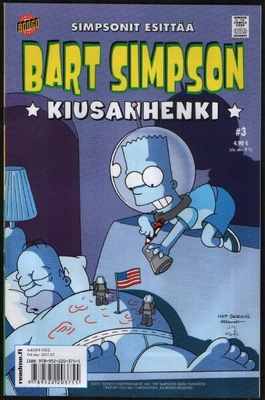 Bart Simpson #3 Kiusanhenki (Readme.fi 2011)