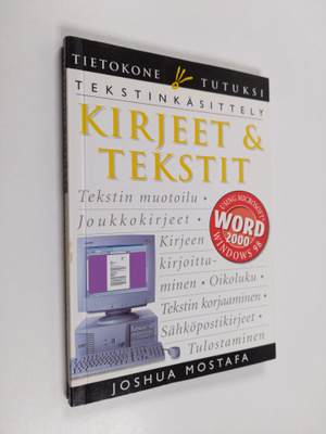 Joshua Mostafa : Kirjeet & tekstit : tekstinkäsittely