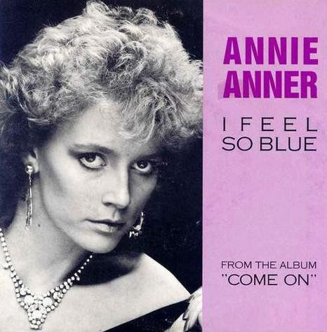 7” SINGLE Annie Anner - I Feel So Blue ITALO DISCO