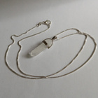 Valkoinen Opaali Chakra & Hopeaketju - pikkukuva 2