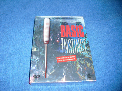 BASIC INSTINCT, 3-disc (DVD, EI FI-text)