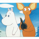 Purkkakuva Muumi 1995 Purukumikuva - pikkukuva 1