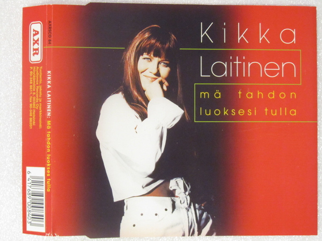 Kikka Laitinen • Mä Tahdon Luoksesi Tulla CD-Single