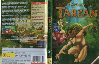 Tarzan (5 056) K -FI- DVD suomik. 1999 37.walt disney