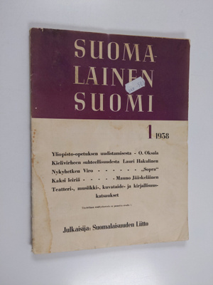 Suomalainen Suomi 1/1938