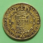 Espanja, 2 Escudos 1805 kulta raha. - pikkukuva 3