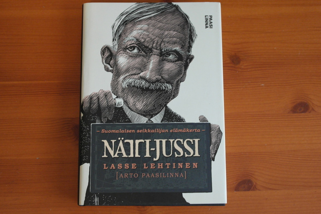 Lasse Lehtinen:Nätti-Jussi.Sid.Signeeraus.Hieno!