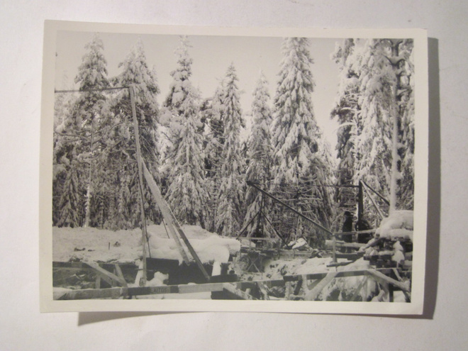 VANHA Valokuva Kuopio 1950-l  Postikortin Alkup.Mallikappale