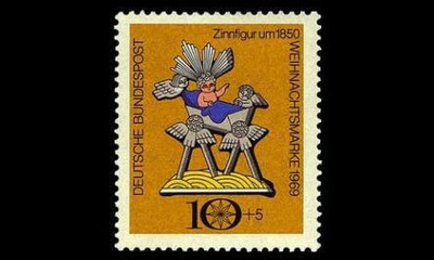 Saksa 610 ** Joulu (1969)