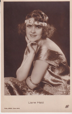 Liane Haid. filmitähti, star.   e222