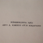 JUHANI MUSTONEN : KUNNIAN KUKKO - pikkukuva 2