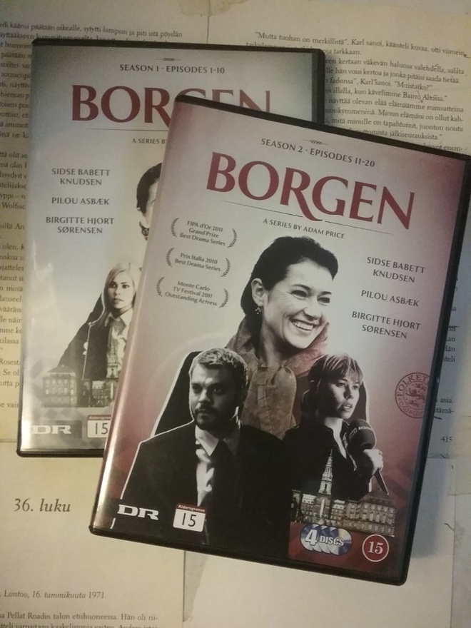 Borgen | Vallan linnake: kaudet 1 ja 2 (DVD)