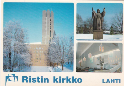 KIRKKOKORTTI - LAHTI - RISTIN KIRKKO - 3