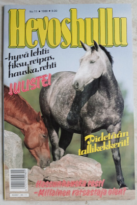 Hevoshullu 11/1989 , lukematon
