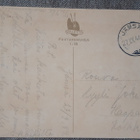 D. Ramstedt vanha kortti, pikkutyttö kerää omenoita, v 1944 - pikkukuva 4