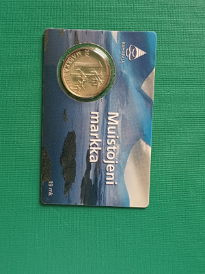 Muistojeni markka UNC ( 2 kpl )