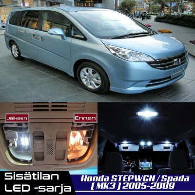 Honda STEPWGN (G3) Sisätilan LED-sarja 10-osainen