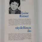 Luise Rinser : Täydellinen ilo - pikkukuva 2