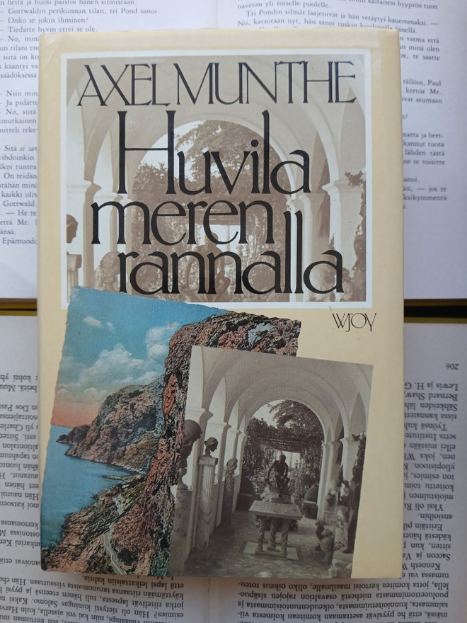 Axel Munthe - Huvila meren rannalla (sid.)