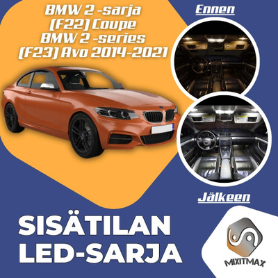 BMW 2 (F22/F23) Sisätilan LED-sarja 5-osainen