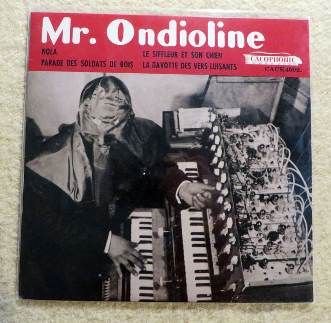 MR. ONDIOLINE 7" (2013 UK Re-pressing) Electronic, space-age