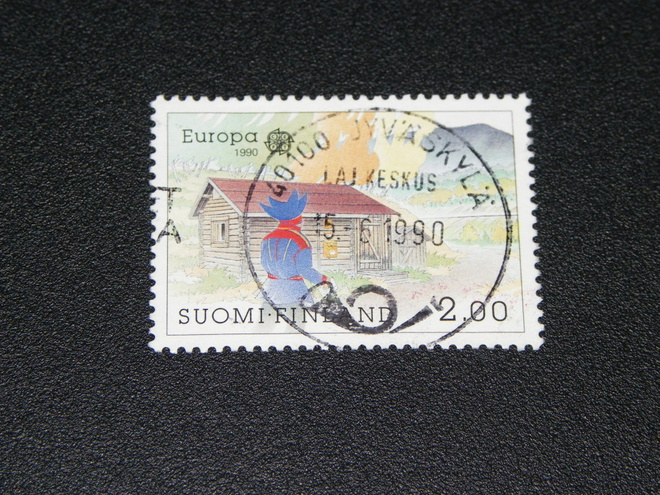 Eurooppa 2,00mk 1990 Lape 1105 loisto