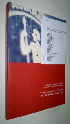 Suomen asianajajaliitto : Toimistoluettelo 2006