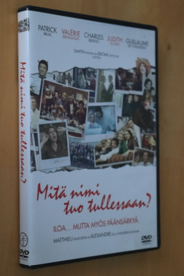 DVD Mitä nimi tuo tullessaan? ( 2012 Matthieu Delaporte )