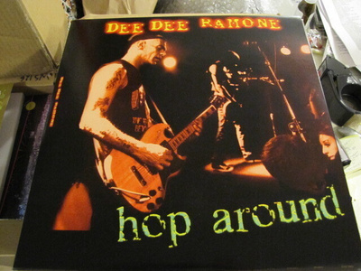 Dee Dee Ramone Hop around lp uusi Suomi 2002 punk ramones