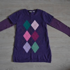 Lindex ohut neuletunika 122cm ja H&M trikoopaita 122/128cm - pikkukuva 2