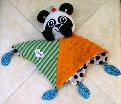 LAMAZE EMELY PANDA BLANKIE / RIIPUSLELU / HELISTIN HYVÄ HKI