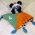 LAMAZE EMELY PANDA BLANKIE / RIIPUSLELU / HELISTIN HYVÄ HKI - pikkukuva 1