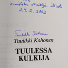 Tuulikki Kohonen : Tuulessa kulkija (signeerattu, tekijän... - pikkukuva 3