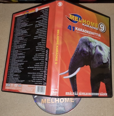 DVD Melhome 9 . 41 karaokehittiä