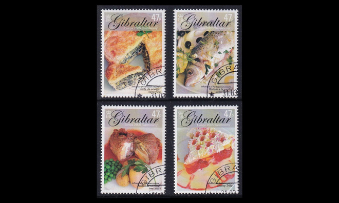 Gibraltar 1122-5 o Europa gastronomia (2005)