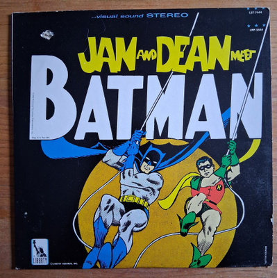 Jan and Dean meet BATMAN 1966 LP