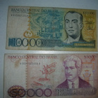Brasilia 50000 ja 100000 cruzeiro setelit - pikkukuva 1