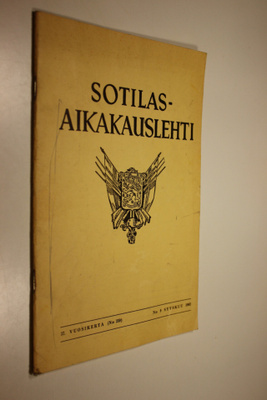 Sotilasaikakauslehti : Upseeriliiton julkaisu n:o 9/1962