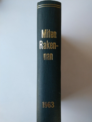 Miten rakennan -lehden vuosikerta 1963
