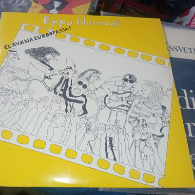 2LP Eppu Normaali : Elävänä Euroopassa ( SIS POSTIKULU )