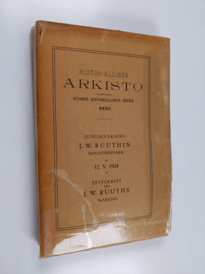 Historiallinen arkisto 32