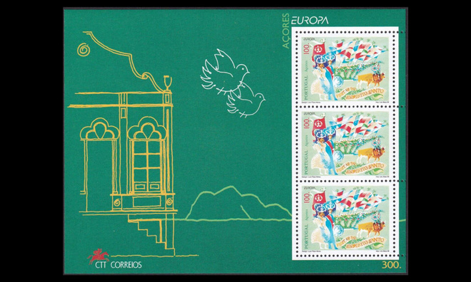 Azorit 467BL18 ** Europa kansalliset juhlat (1998)