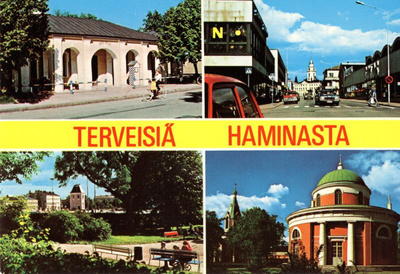 Postikortti: HAMINA (kulkematon)