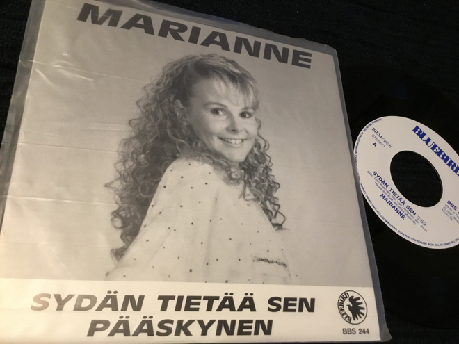 Marianne Sydän tietää sen single NM 1991