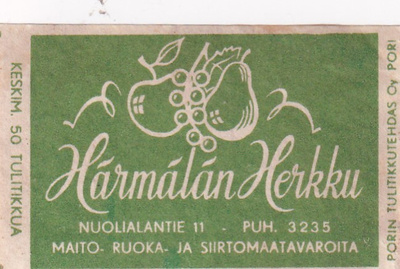 Tampere, Härmälän Herkku     3/16